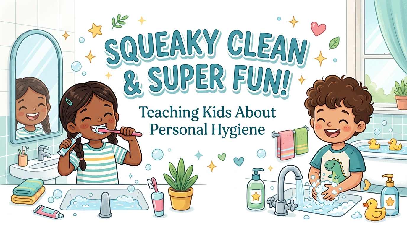 Squeaky Clean & Super Fun! Teaching Kids About Personal Hygiene